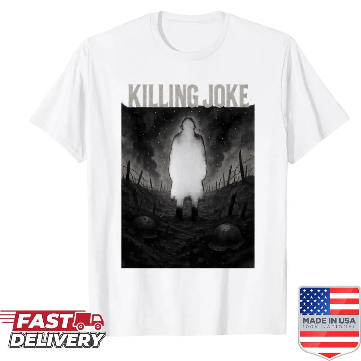Tribute t-shirt featuring a design inspired by the band Sabaton