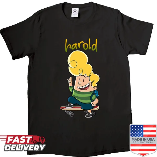 Retro superhero comic shirt in cartoon style