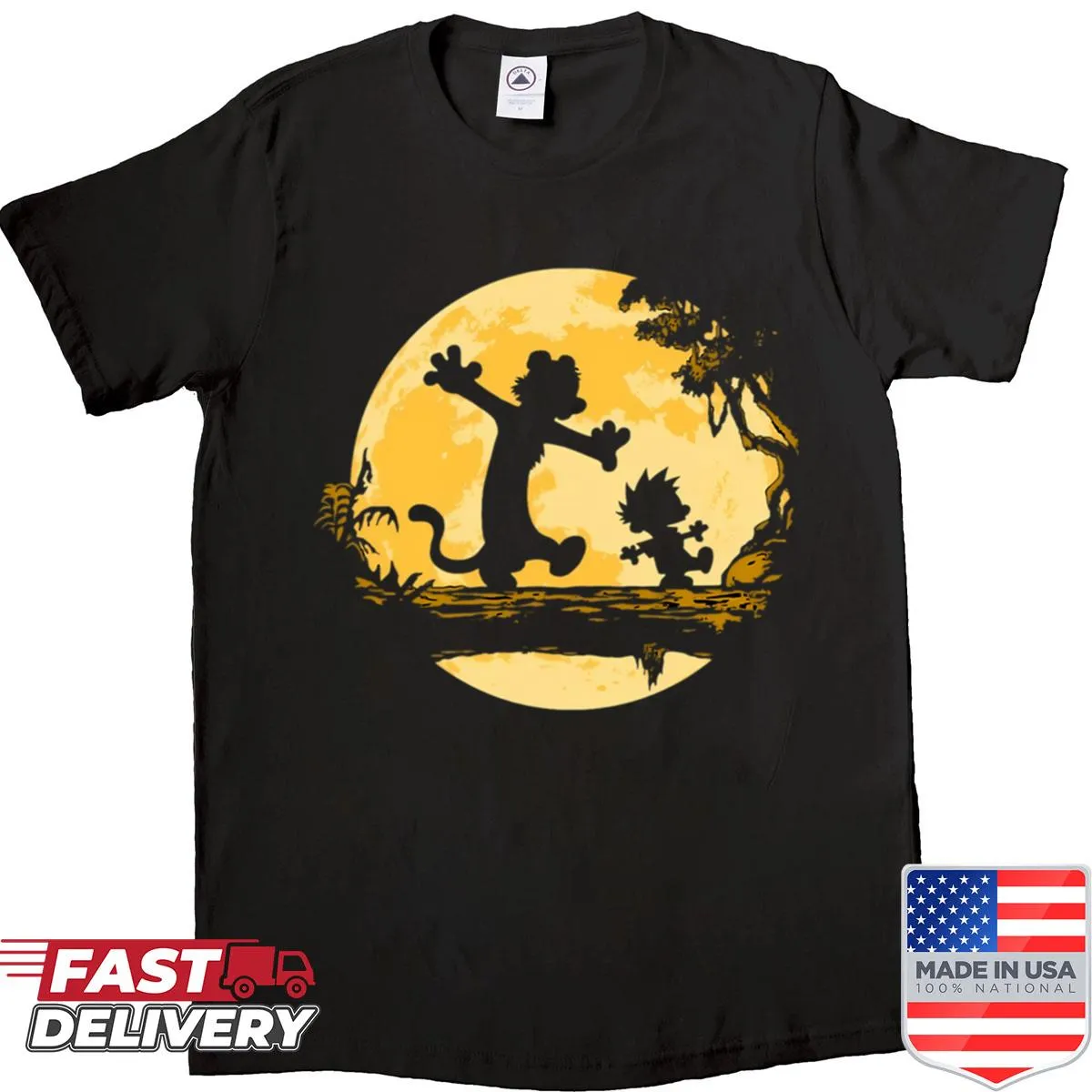 Retro comic-inspired shirt celebrating childhood imagination