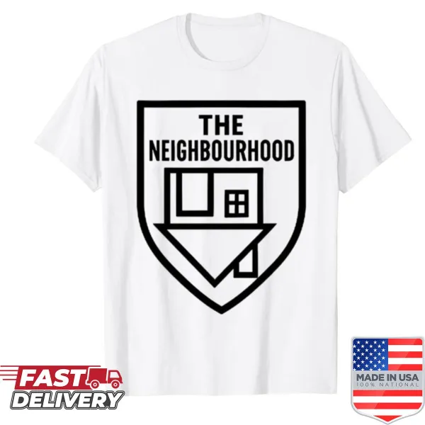 Stylish shirt featuring The Neighborhood music group logo
