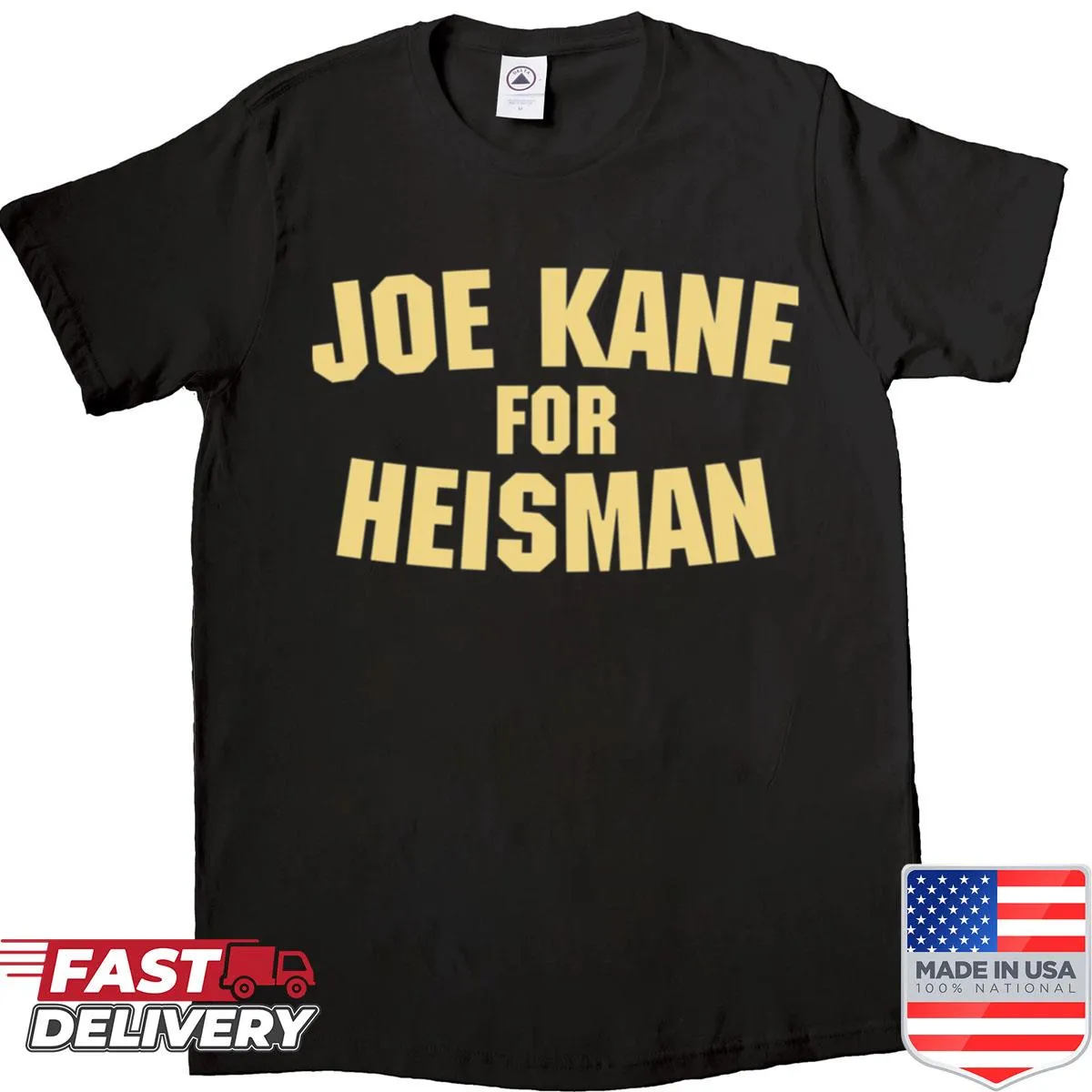 Inspirational shirt featuring Joe Kane Heisman design