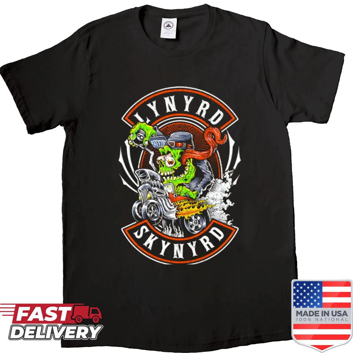 Vintage logo t-shirt celebrating a music band album