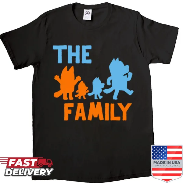 Illustrated shirt celebrating family travel and togetherness