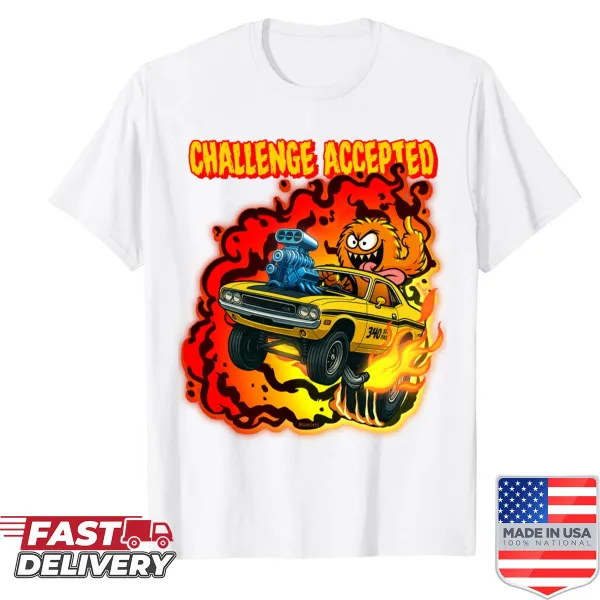 Vintage hot rod graphic with monster engine design for car enthusiasts.