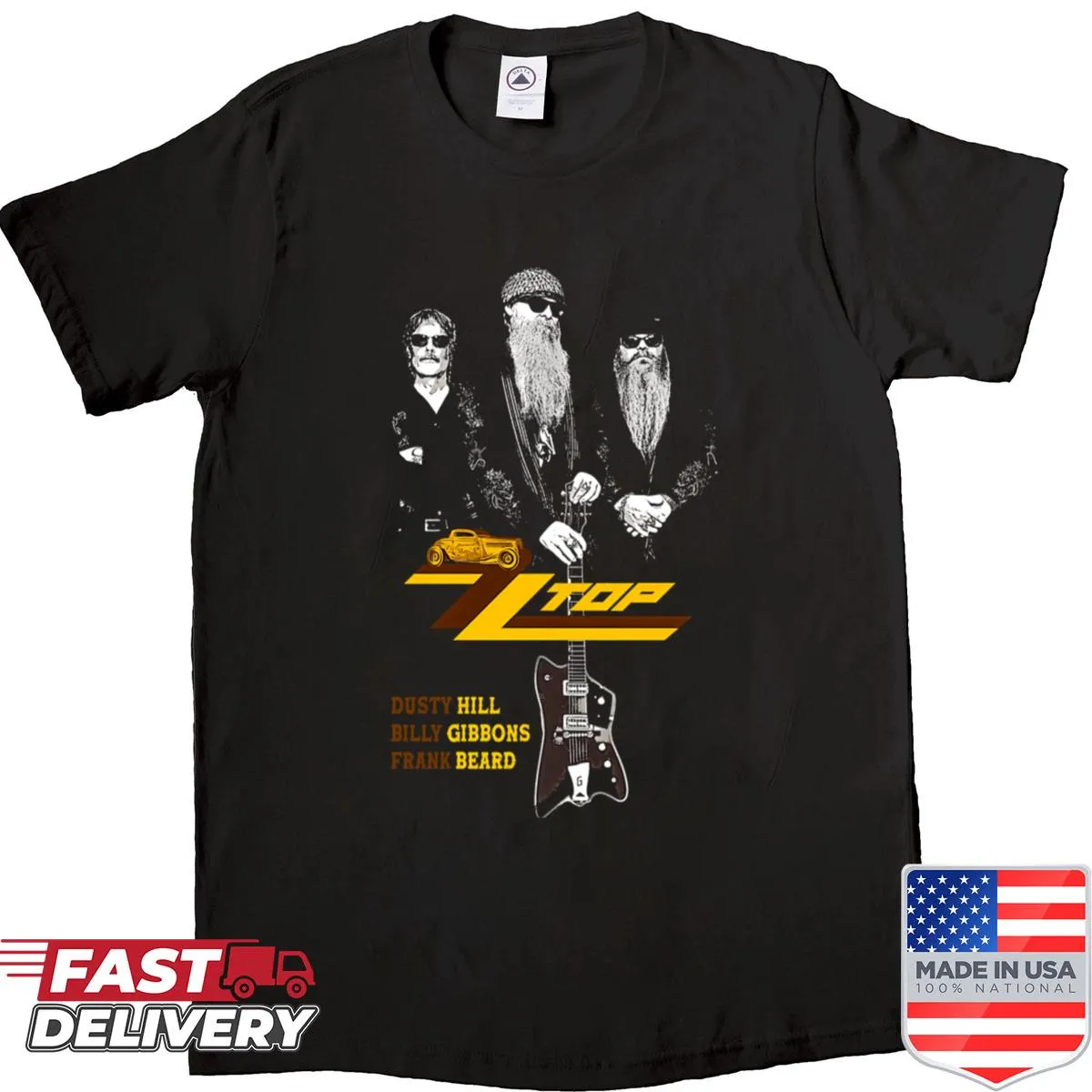Vintage Rock Band t-shirt featuring 'Sharp Dressed Simple Man' tour design