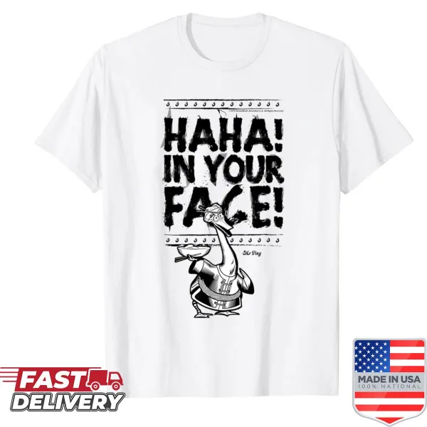 Cartoon bear in martial arts action on a playful t-shirt