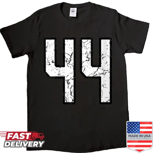 Sports jersey t-shirt with the number 44
