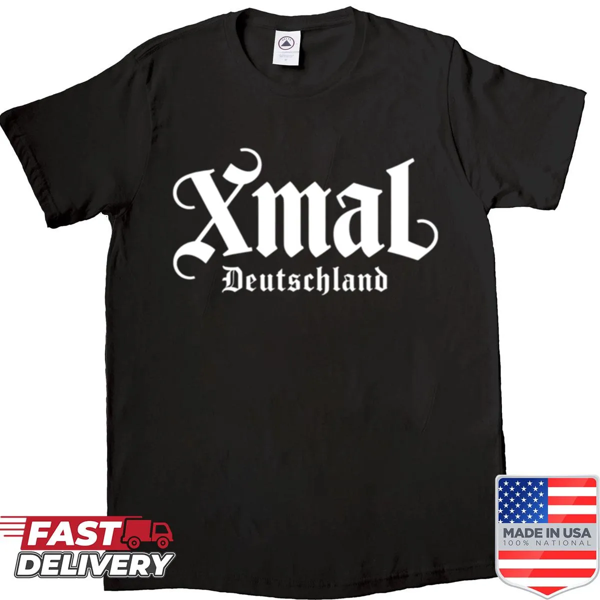 Vintage band shirt featuring Xmals Deutschland design