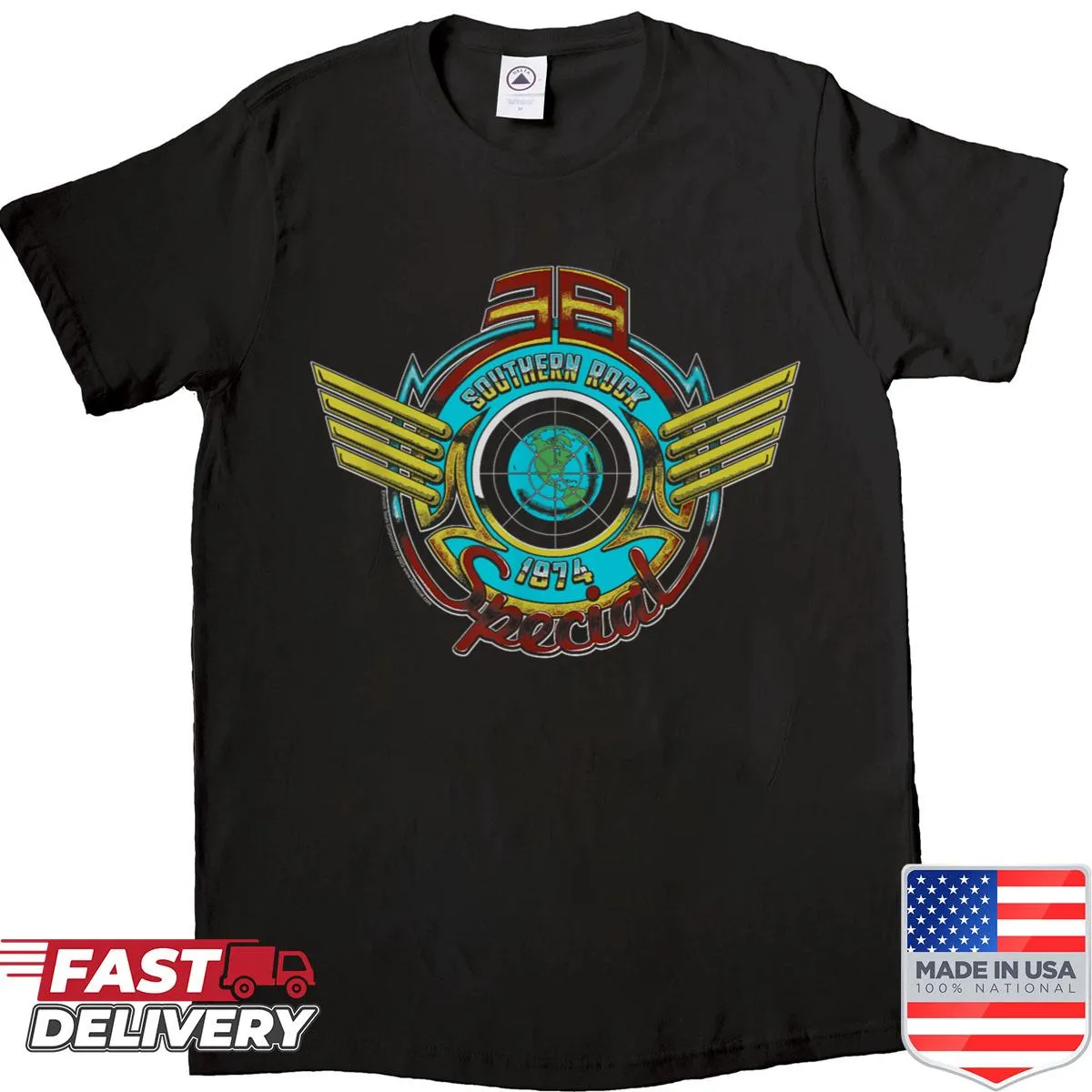 Vintage logo shirt of 38 Special Southern Rock band