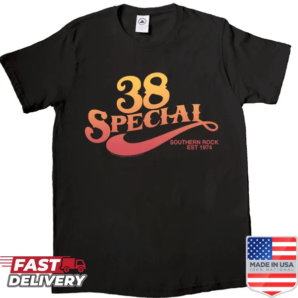 Vintage 38 Special Southern Rock t-shirt with iconic logo