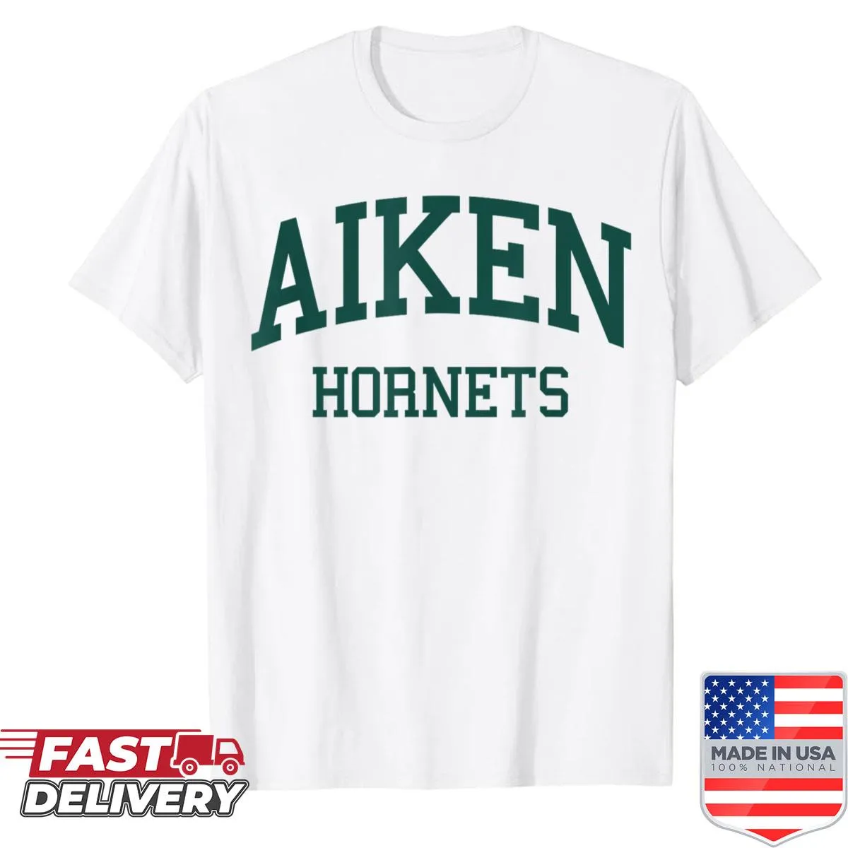 Retro shirt showcasing Aiken High School graphic