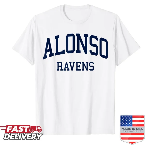 Retro Alonso High School shirt from Tampa, Florida