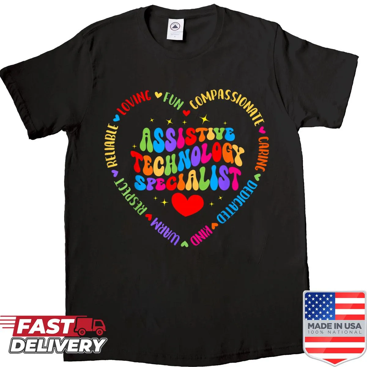 Appreciation shirt for Assistive Technology Specialists