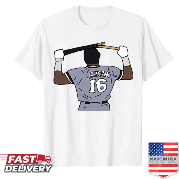 Illustration of Bo Jackson breaking a bat in a bold sports design.