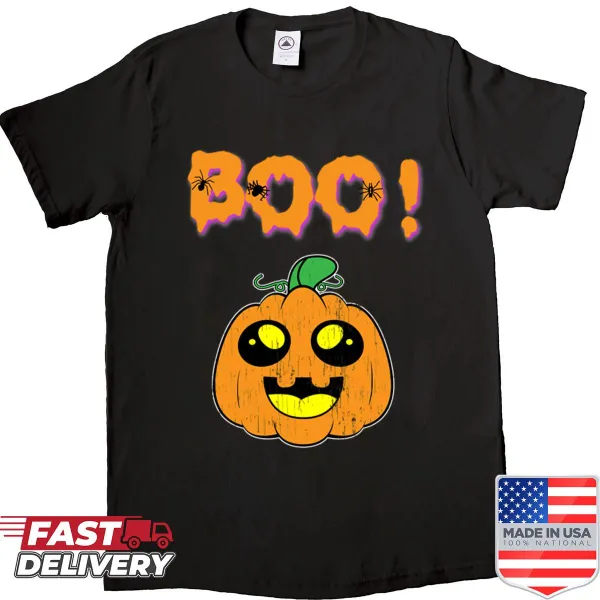 Cute ghost Halloween shirt with playful illustration