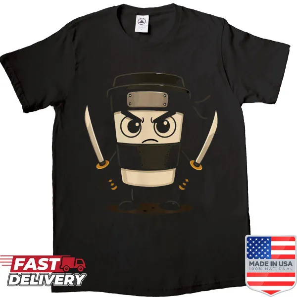 Funny cappuccino brainrot meme shirt design