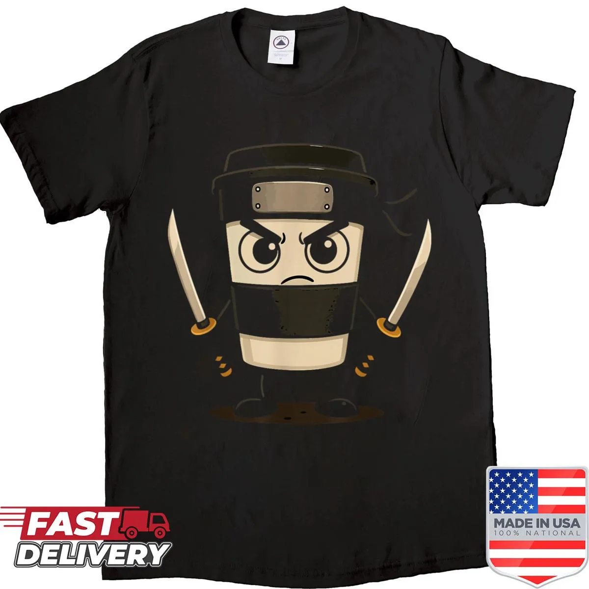 Funny cappuccino brainrot meme shirt design