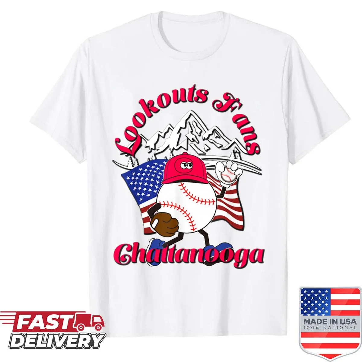 Funny Chattanooga Lookouts shirt with playful saying