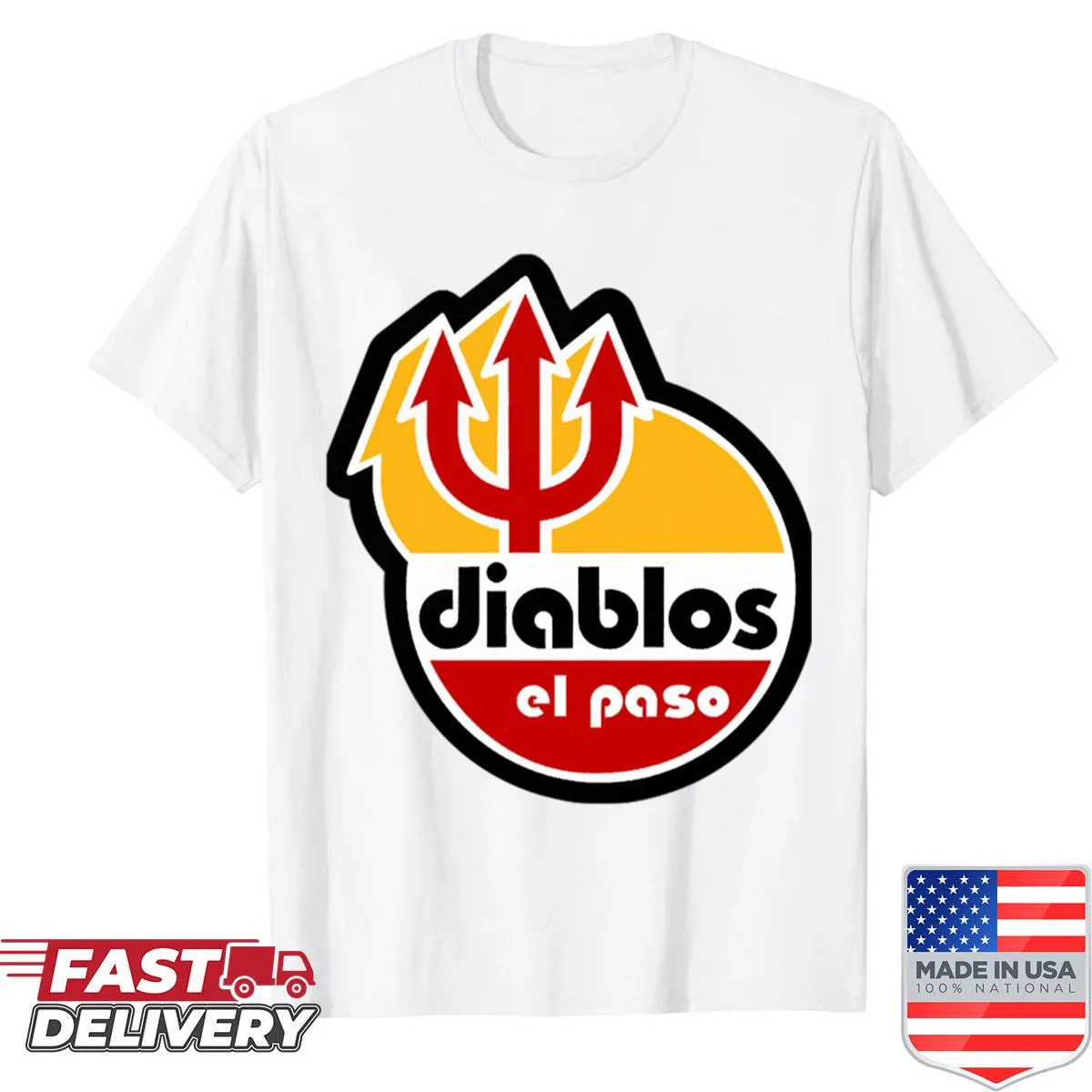 Vintage El Paso Diablos Baseball 1985 shirt