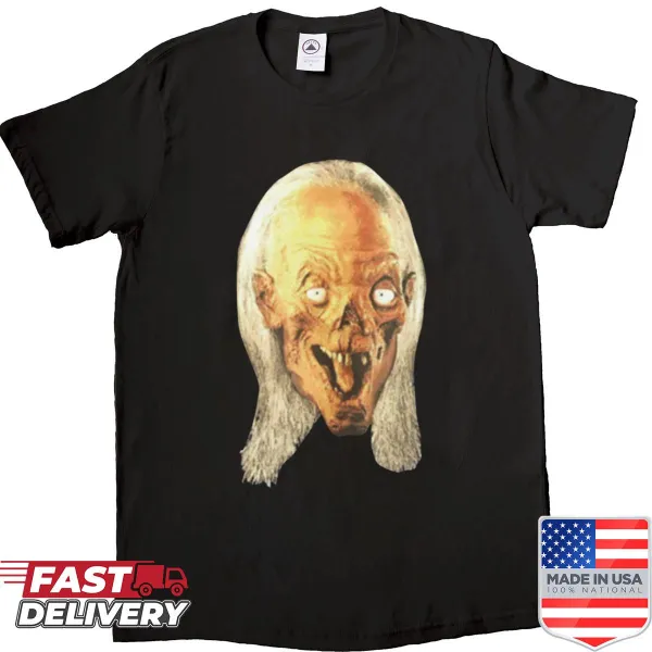 EC Comics emblem design on a shirt