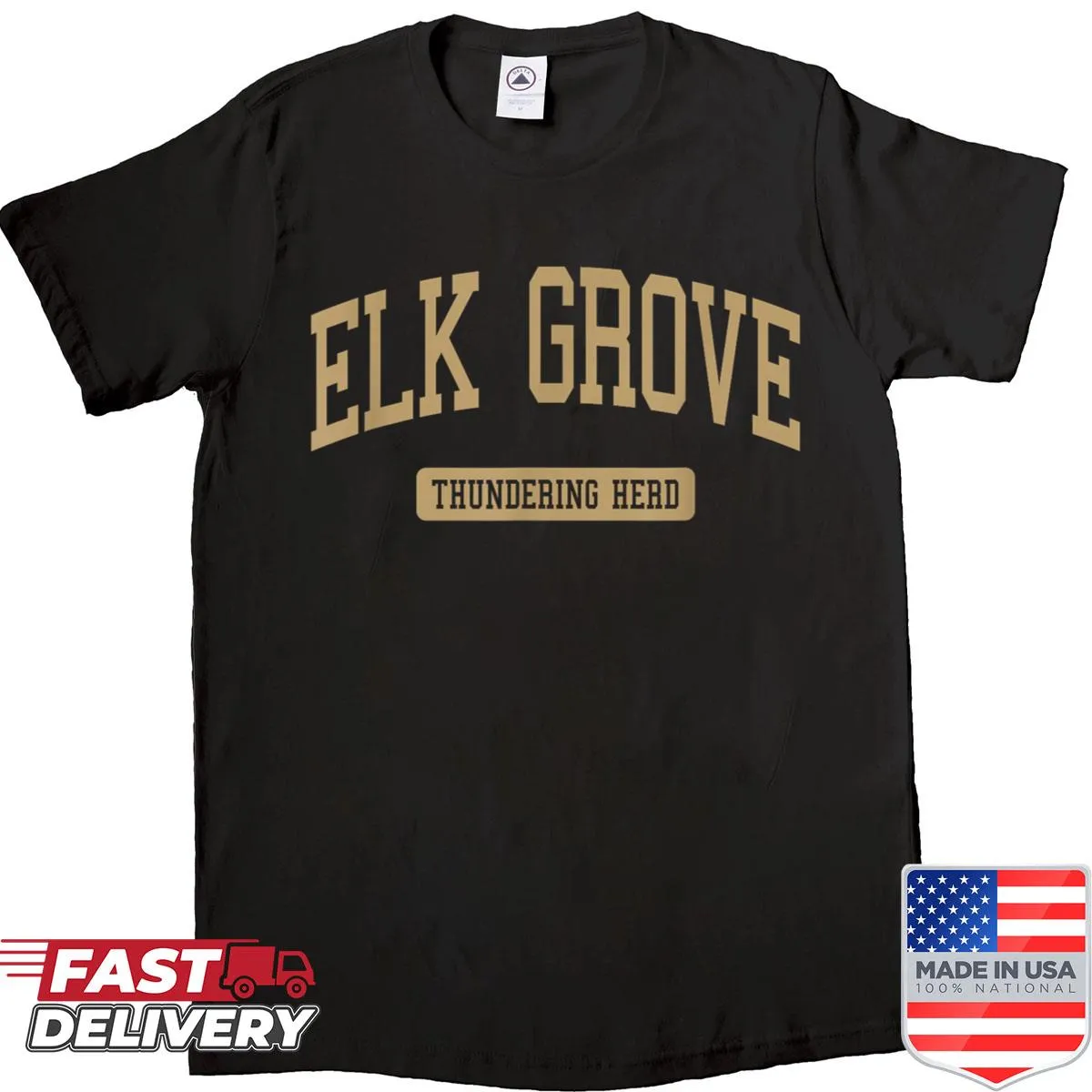Elk Grove High School varsity sports shirt