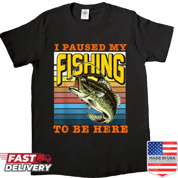 Humorous fishing shirt with sarcastic quotes for fishing enthusiasts