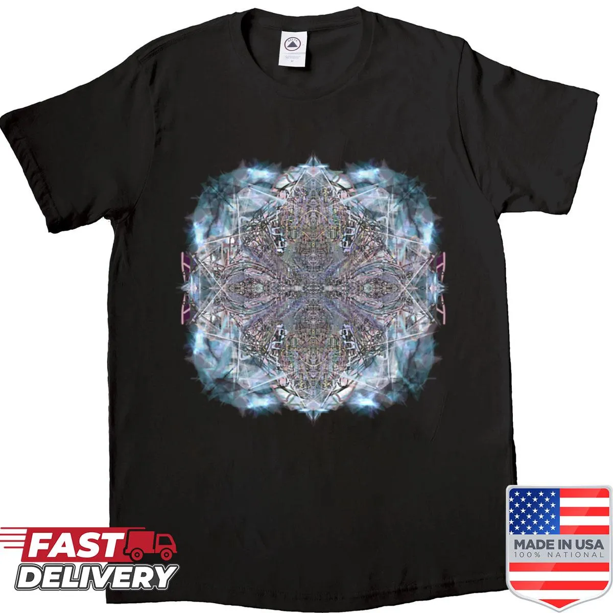 Minimalist shirt with a DNA sequencer graphic