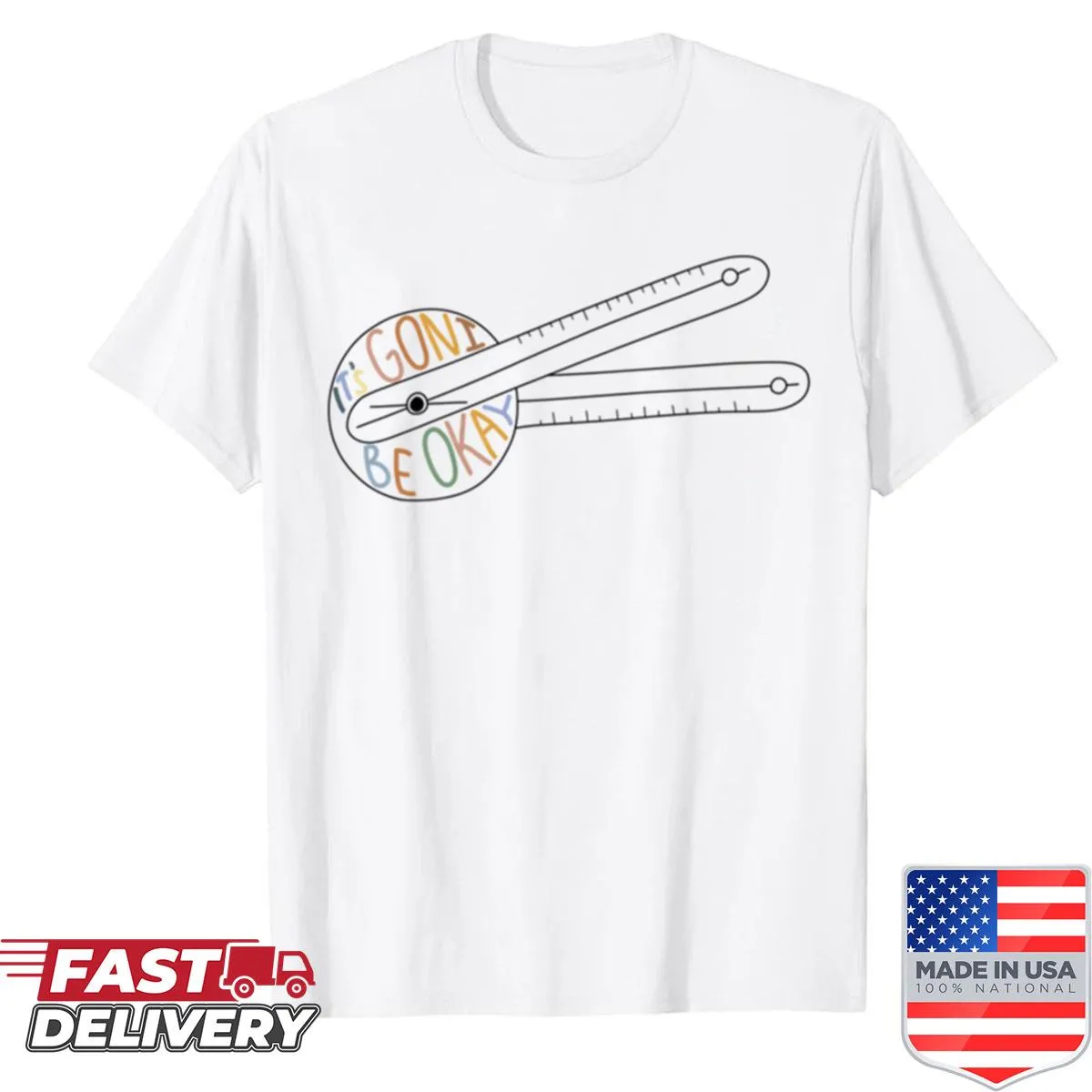 Inspirational occupational therapy shirt with goniometer reference