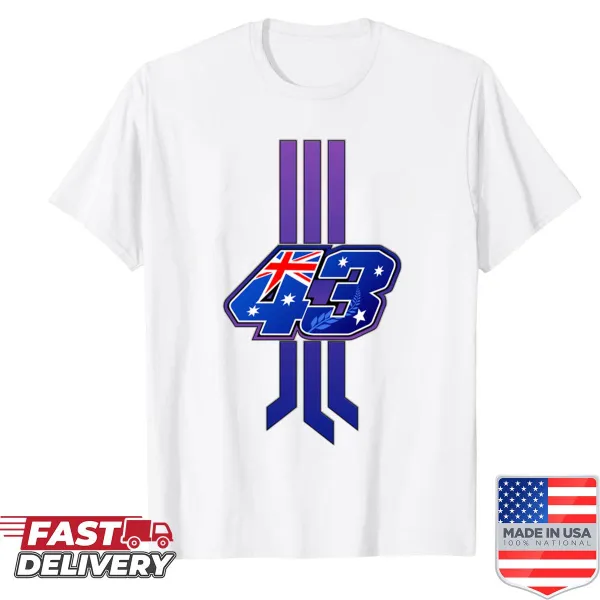 Shirt featuring Jack Miller's number 43 and Pramac Yamaha logo