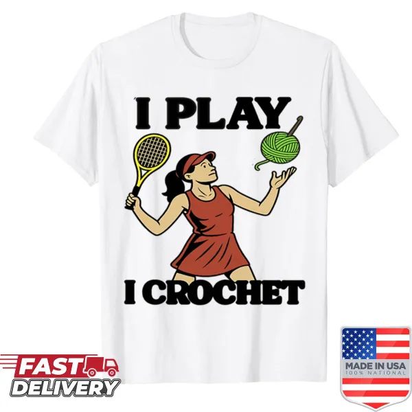 Tennis rackets and crochet hooks design