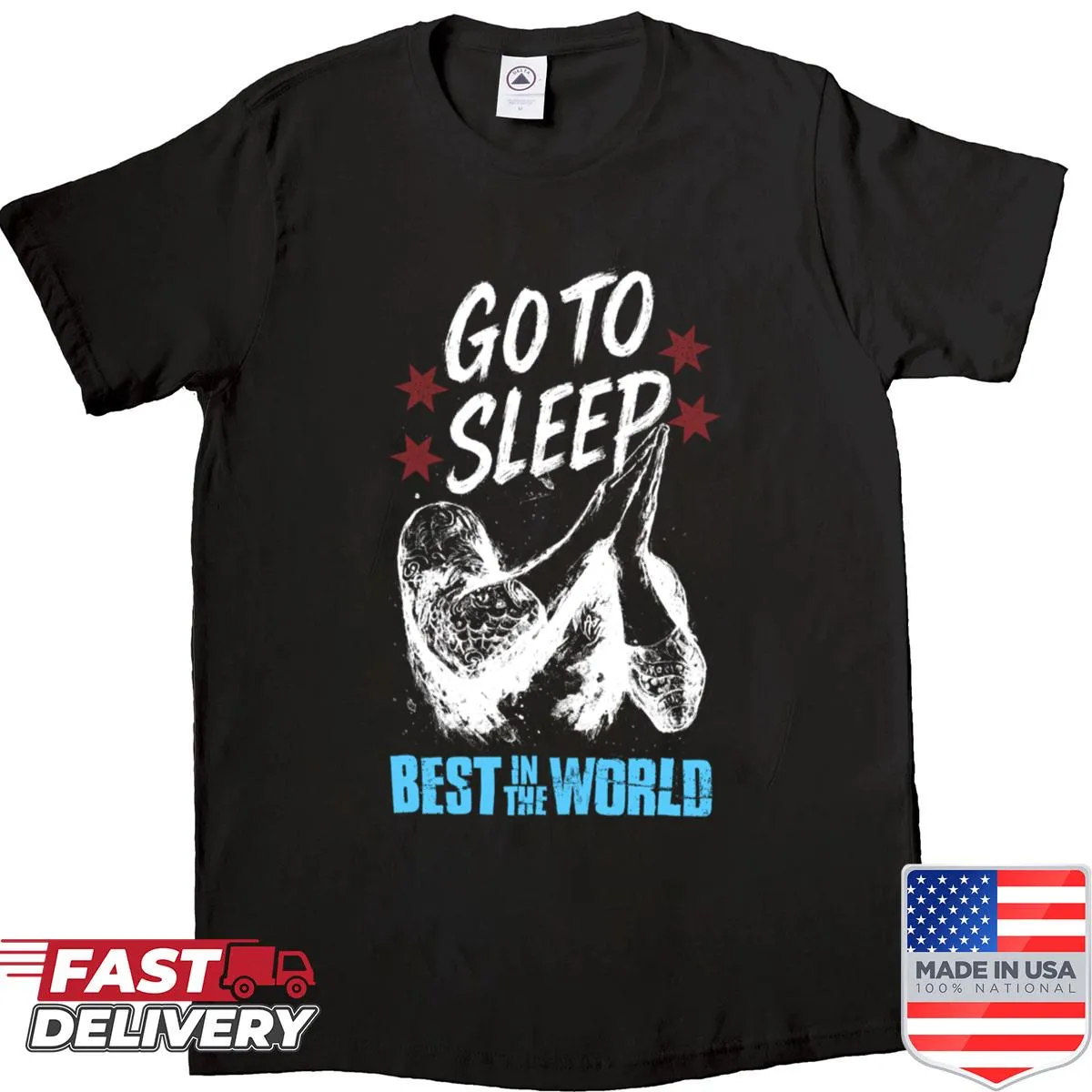 CM Punk logo flag shirt for wrestling fans
