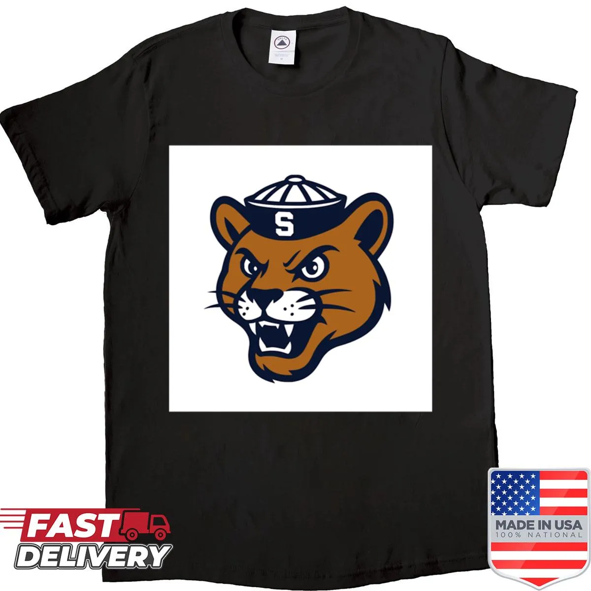 Penn State Nittany Lions shirt with bold graphics