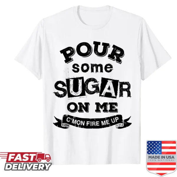 Bold typography shirt inspired by a classic rock song