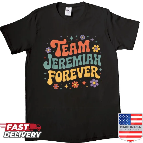 Retro flower power design T-shirt with groovy vintage vibes