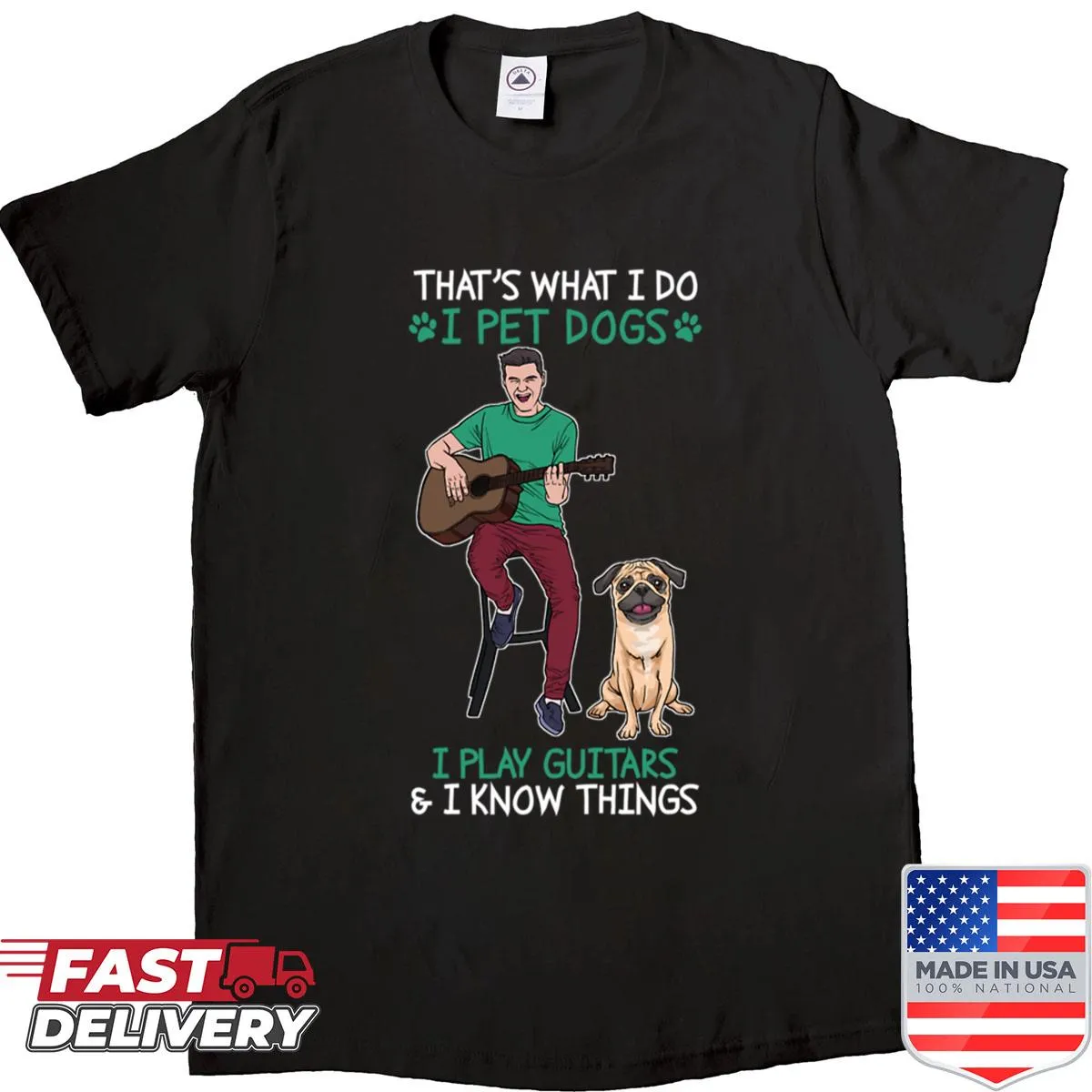 Funny jersey shirt with bold typography about knowing things
