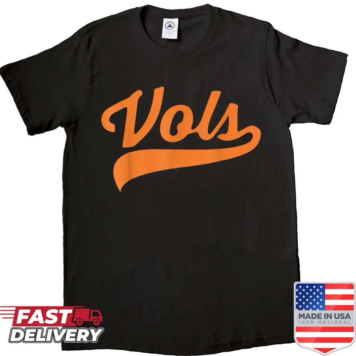 Vintage Vols T-shirt from the 90s celebrating college sports pride