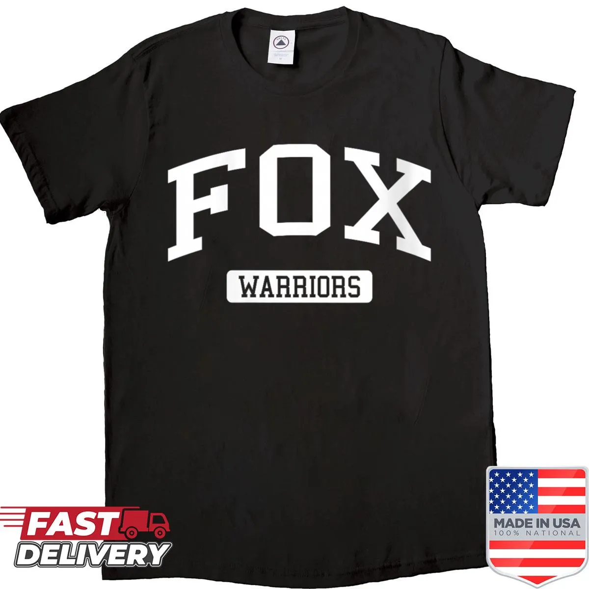 Vintage-style shirt featuring Fox High School’s name for students