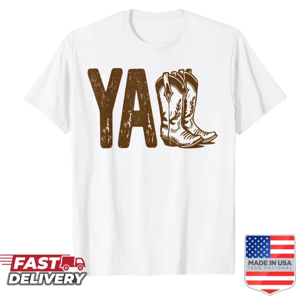 Boho western-themed cowboy shirt with vintage design
