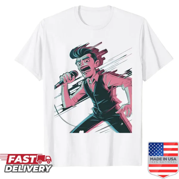 Bold Yungblud rock shirt with striking graphic design