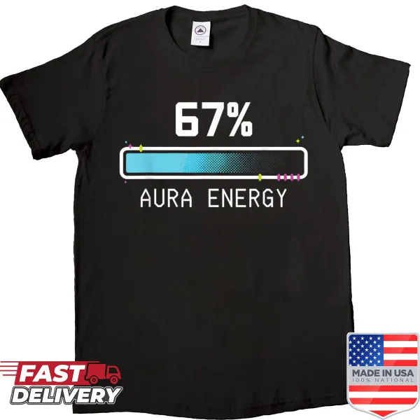 Funny shirt featuring 6 7 meme design