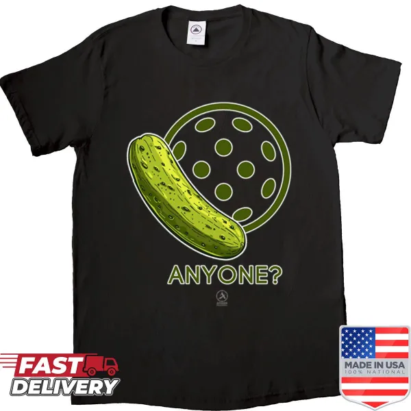 Pickleball T-shirt with playful design inviting players to join