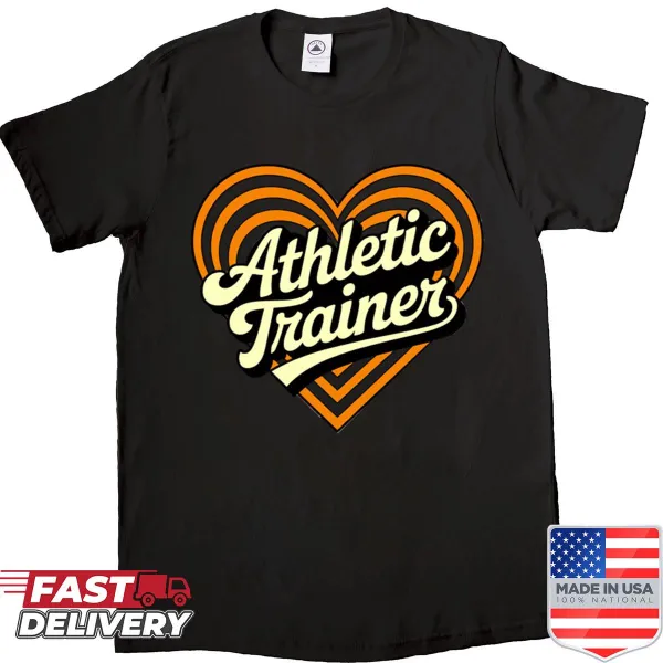 Shirt for athletic trainers with a bold message.
