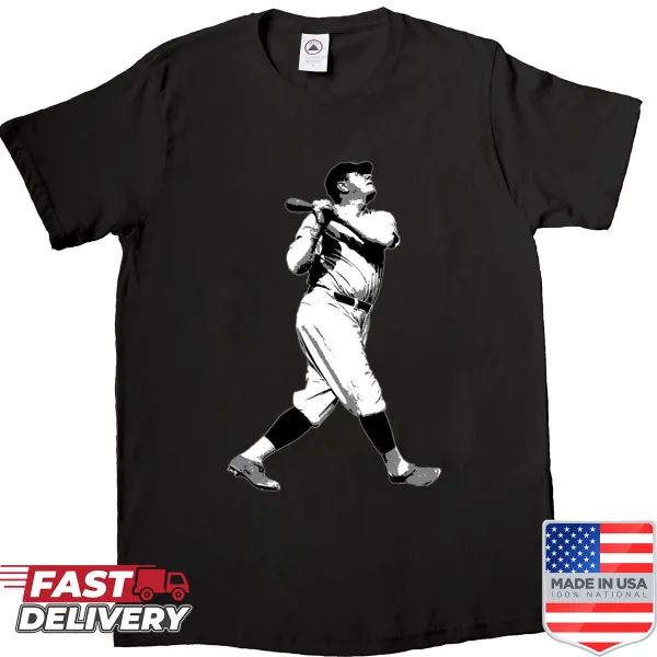 Babe Ruth Yankees tribute graphic shirt