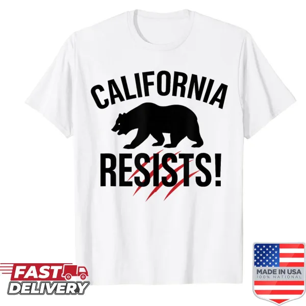 Funny bear protest shirt with humorous political theme