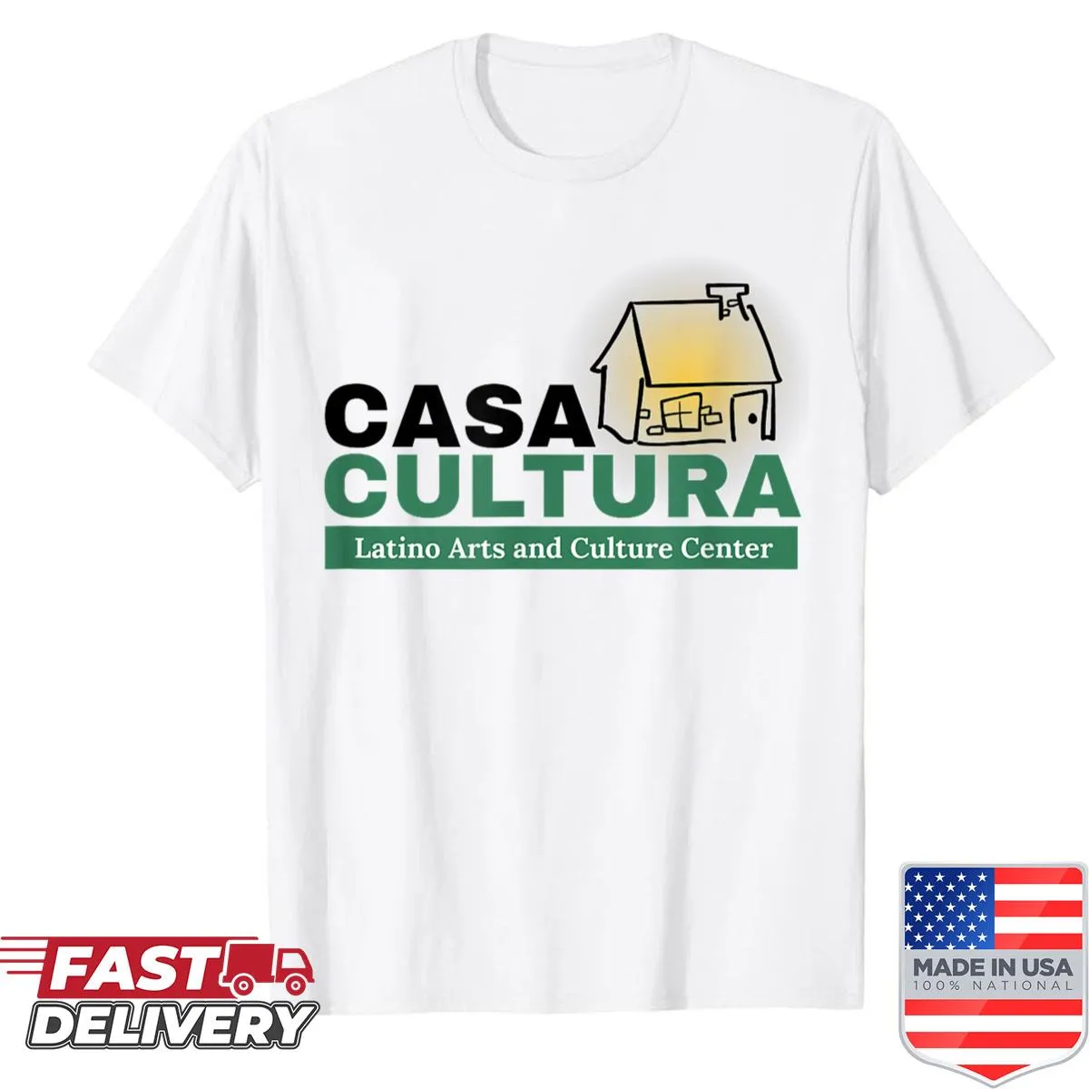 Official Casa Cultura shirt design highlighting cultural pride