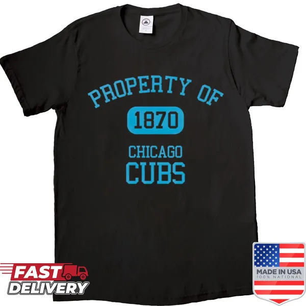 Vintage Chicago baseball design shirt from 1870