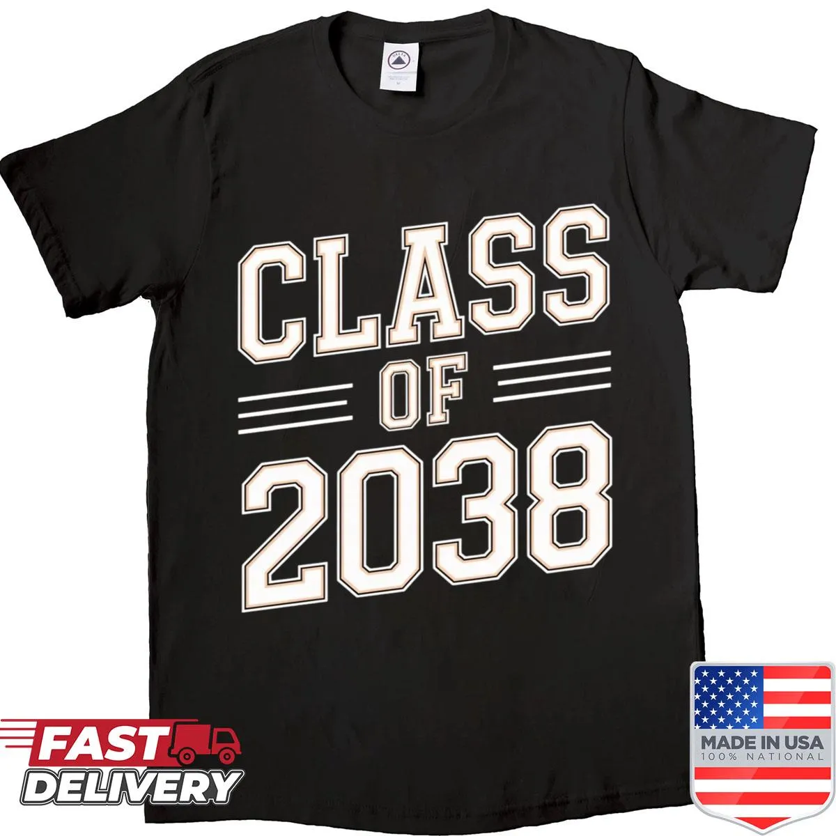 Grow with me shirt for kids, celebrating first day of school 2038