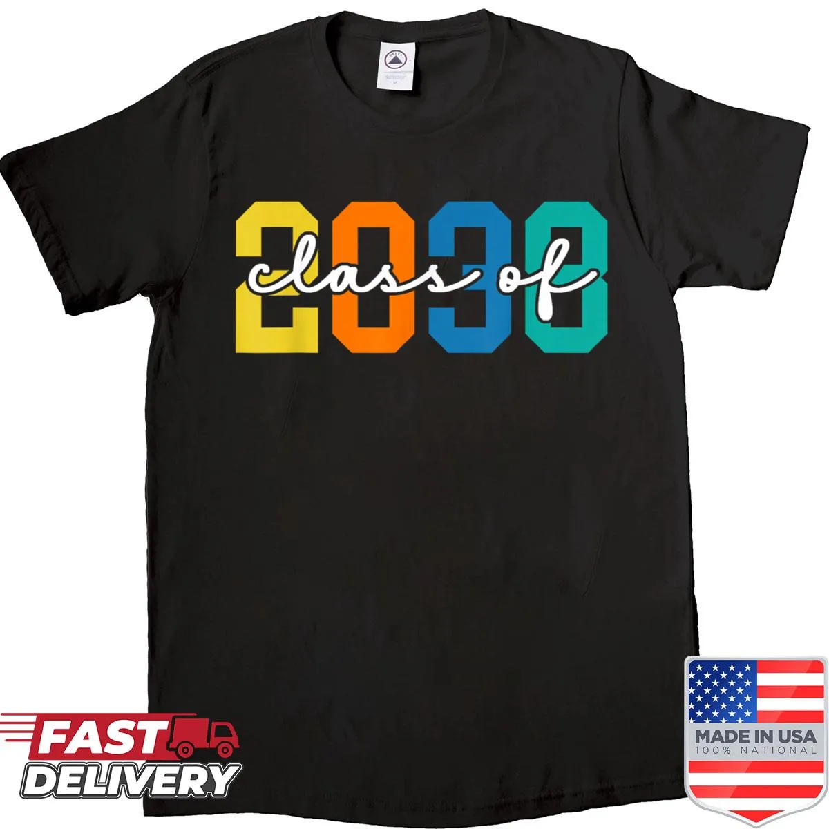 Grow with me graduation shirt for Class of 2038