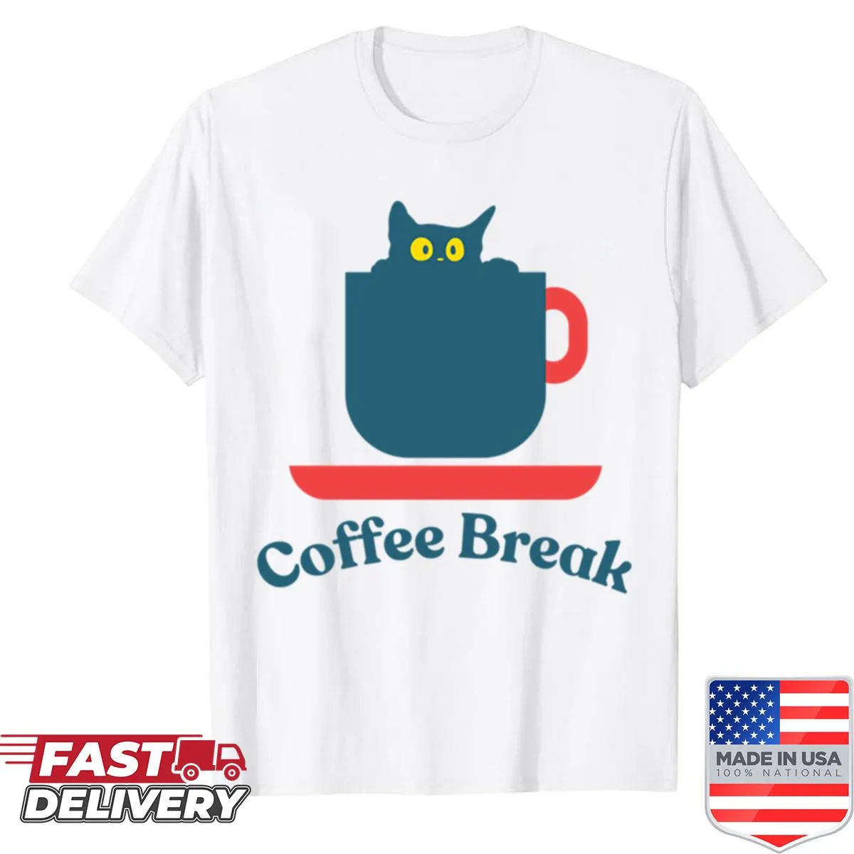 Funny gamer shirt with coffee jokes and introvert quotes