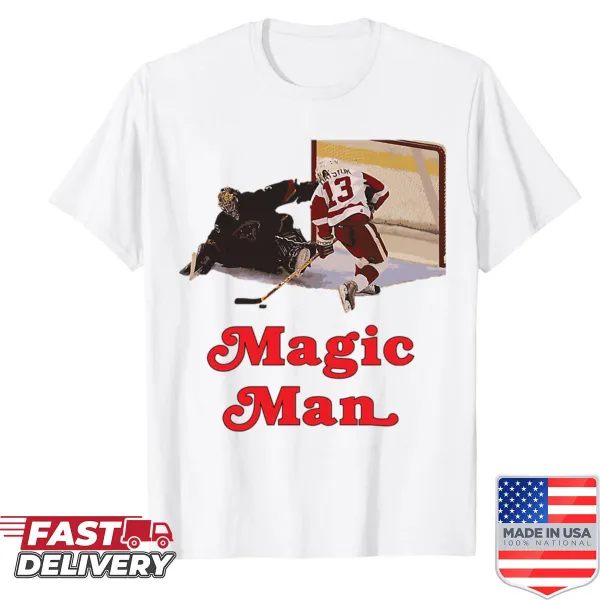 Graphic tribute to Datsyuk's iconic hockey moves